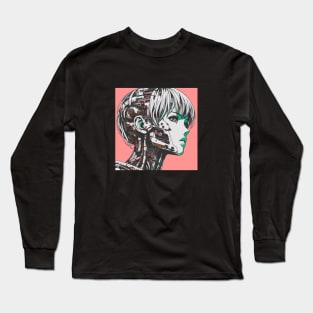 Cyborg Woman Long Sleeve T-Shirt